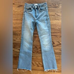 Zara Women's Mini Flare Denim